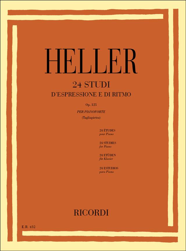 24 Studi D' Espressione E Di Ritmo Op. 125 - Per Pianoforte - pro klavír